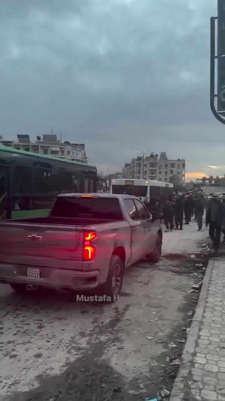 The SDF fighters were evacuated from the Sheikh Maqsoud neighborhood of Aleppo towards northeastern Syria