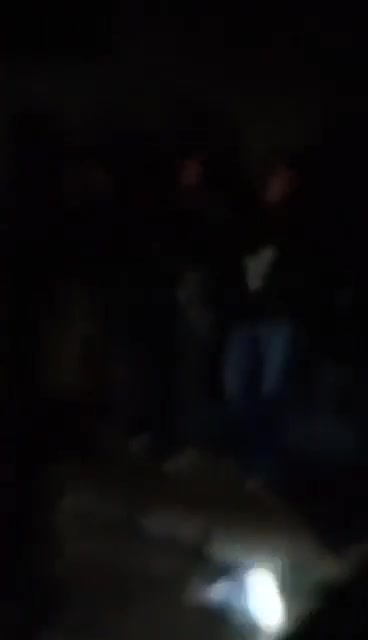 A group of SDF/YPG/YPJ fighters captured by security forces, who was hiding in a tunnel in the Sheikh Maqsoud neighborhood.