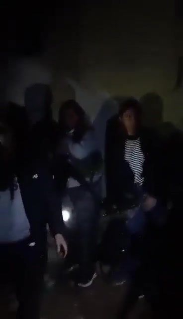 A group of SDF/YPG/YPJ fighters captured by security forces, who was hiding in a tunnel in the Sheikh Maqsoud neighborhood.
