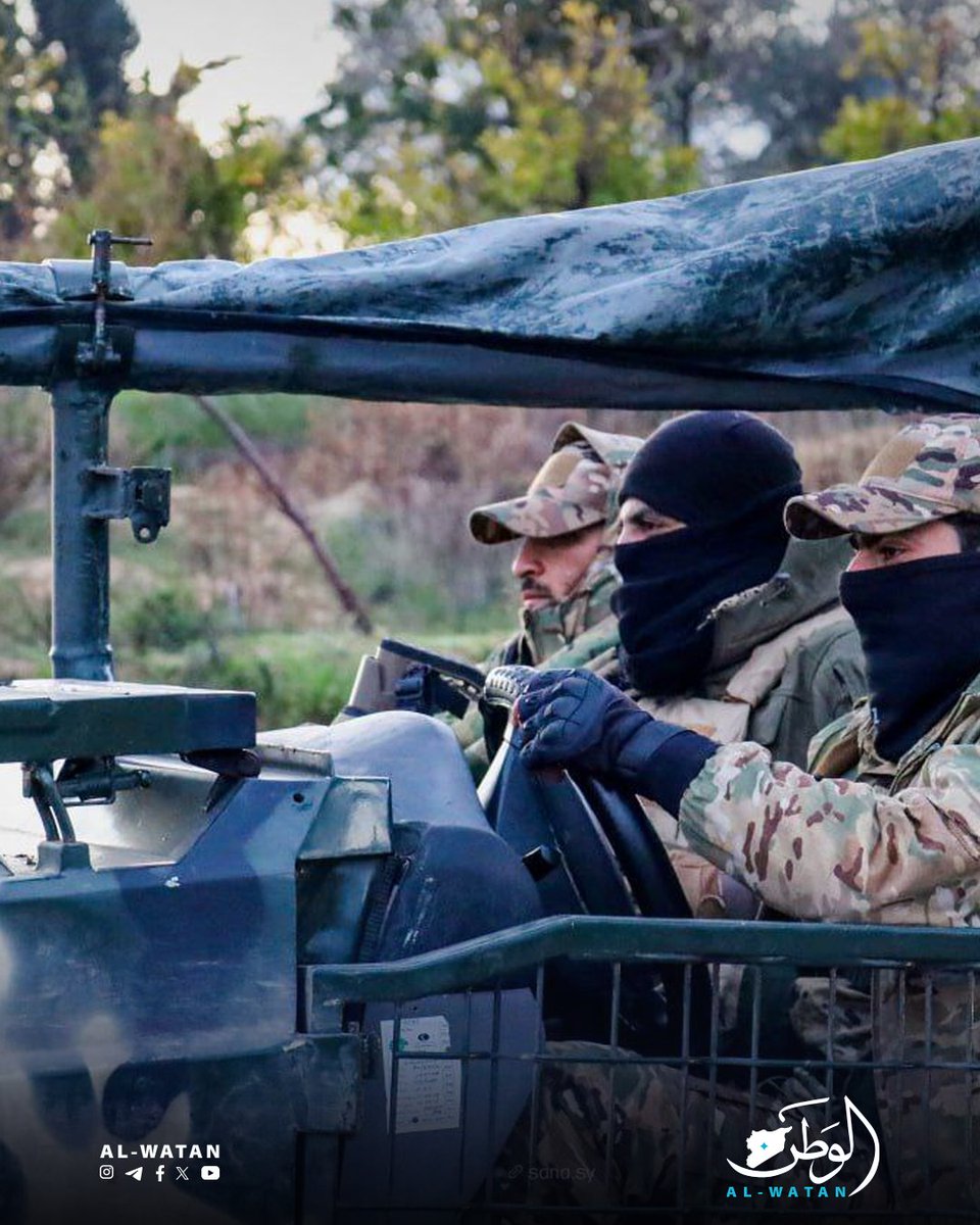 The Syrian Arab Army is sending military reinforcements from Latakia province towards the Deir Hafer front in the eastern Aleppo countryside