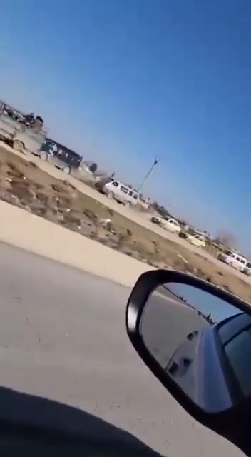 The evacuation of civilians from Deir Hafir continues intermittently.