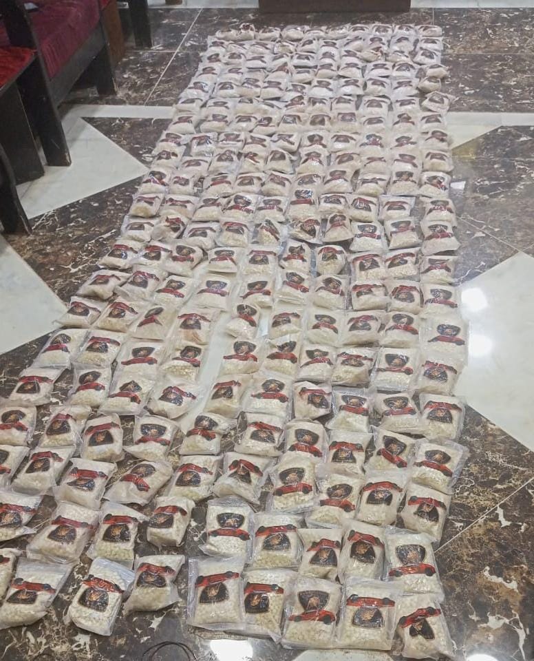 Jordanian Border Guards thwarted last night 2 attempts to smuggle Captagon from South Syria using balloons. Around 250,000 pills were seized