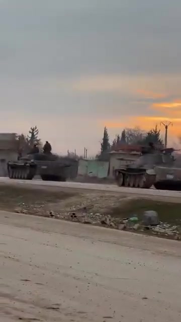 Syrian Army tanks enter Deir Hafer