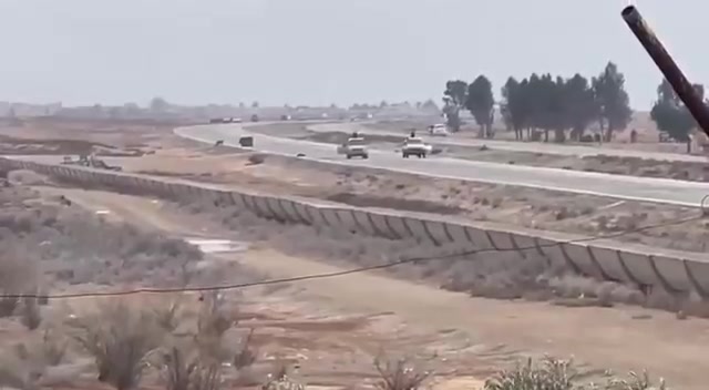 SDF elements targeted two Syrian Army vehicles in the Raqqa region with kamikaze drones.