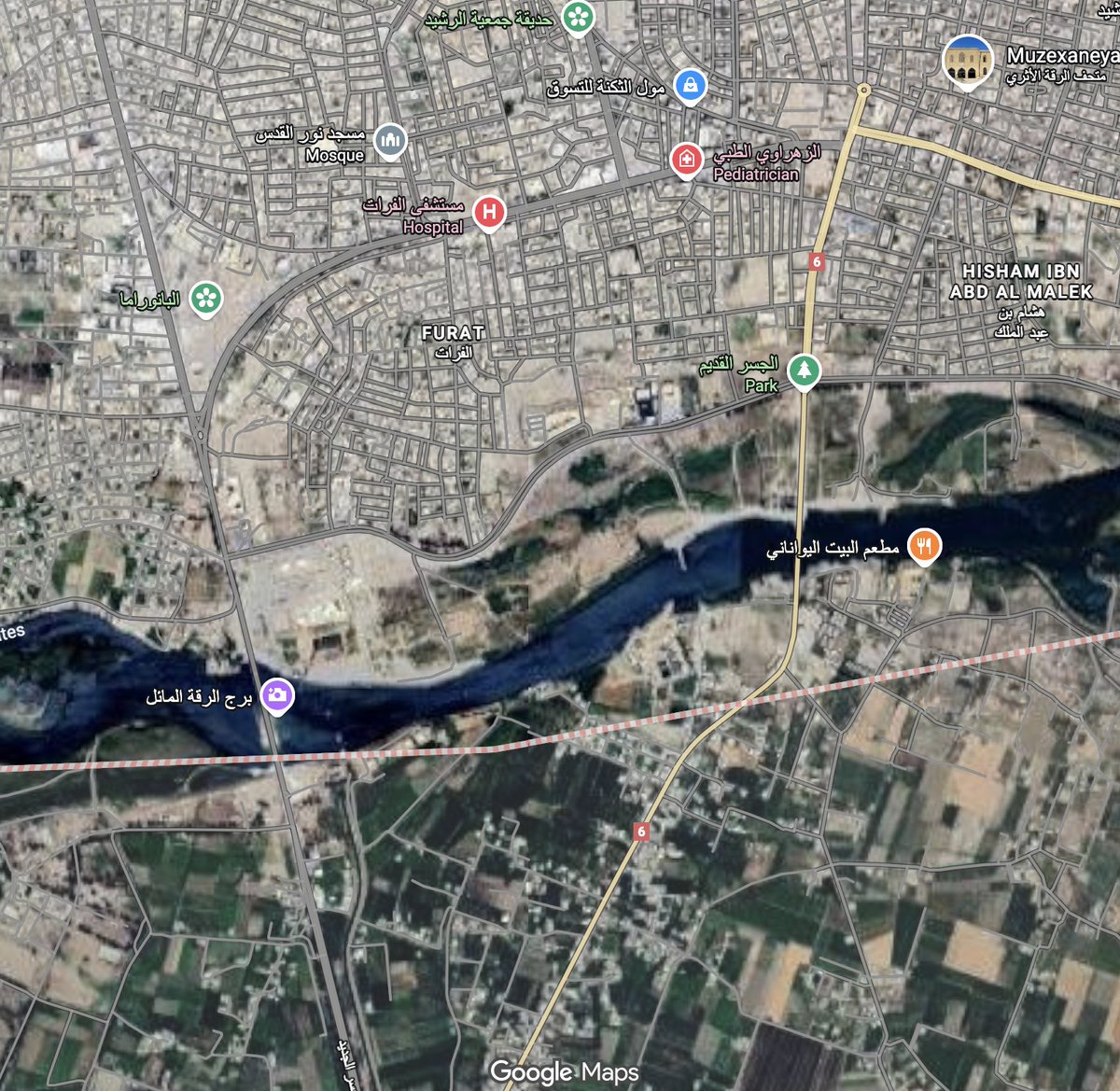The SDF militias have blown up the new bridge and the old bridge in the city of Raqqa in an attempt to halt the advance of the Syrian Arab Army