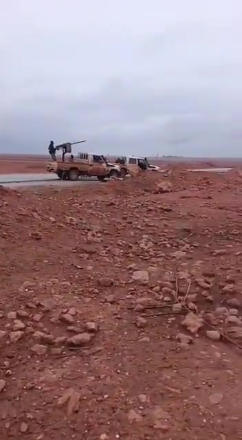 The Syrian army enters the city of Ain Issa in the Raqqa countryside.