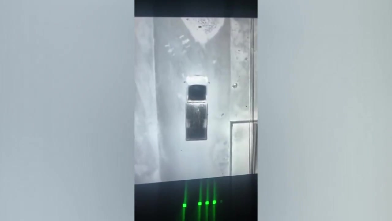 Ronahi TV: In the countryside of Hasakah, a vehicle belonging to Syrian government armed groups was destroyed by the SDF