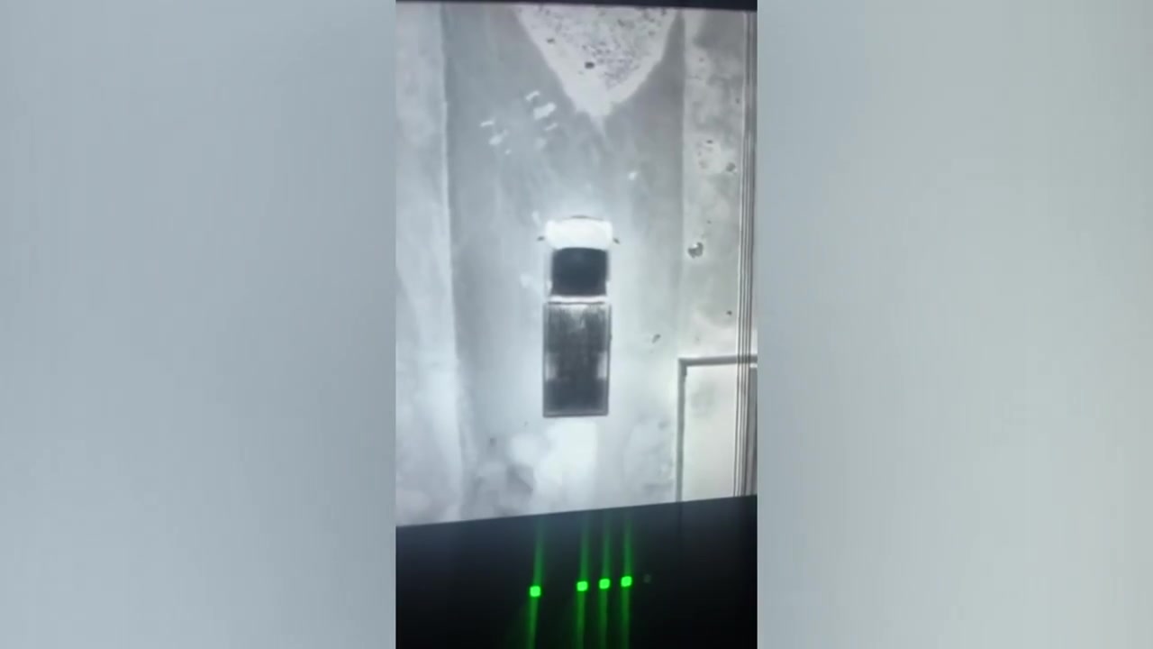 Ronahi TV: In the countryside of Hasakah, a vehicle belonging to Syrian government armed groups was destroyed by the SDF