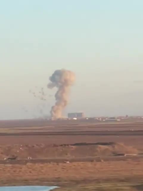 Hasakah: Airstrike targets SDF militias north of Tel Alu silos in Hasakah countryside