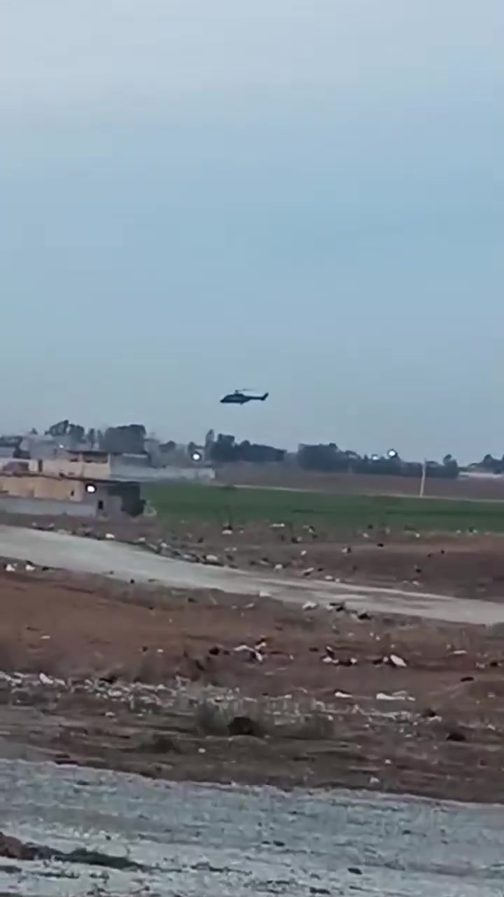 Al-Hasakah: A helicopter flight belonging to the coalition