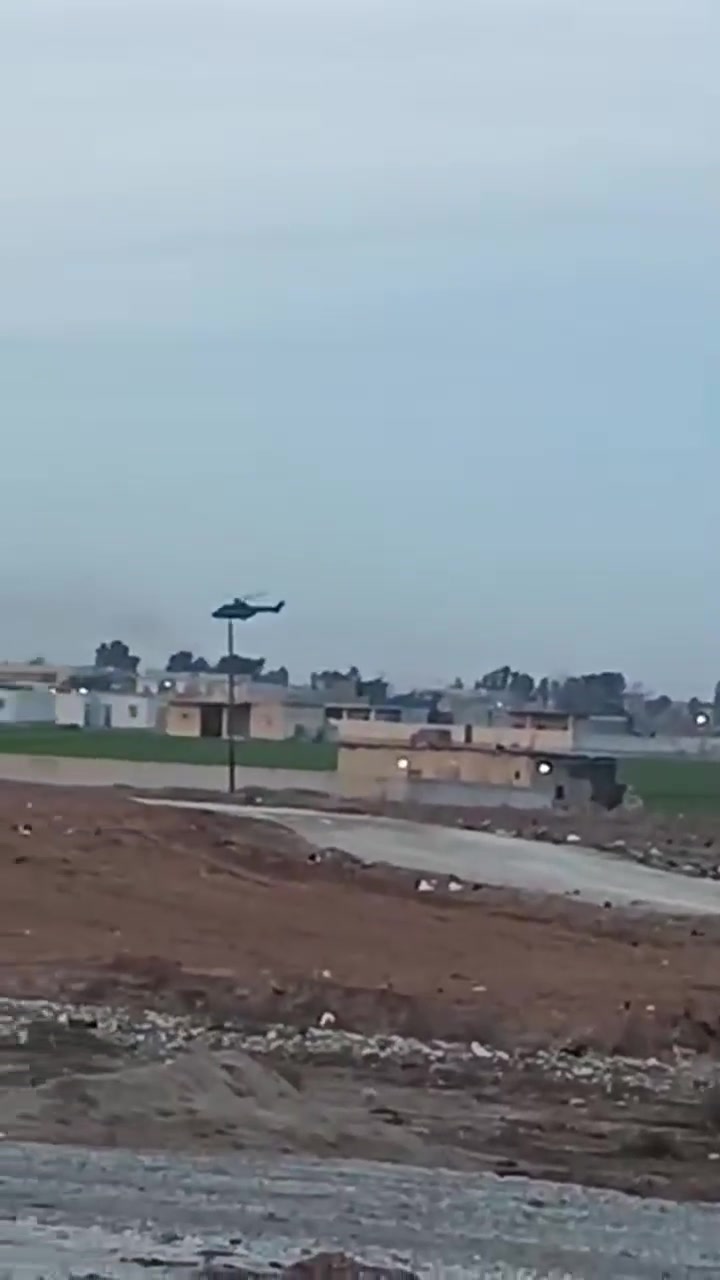 Al-Hasakah: A helicopter flight belonging to the coalition