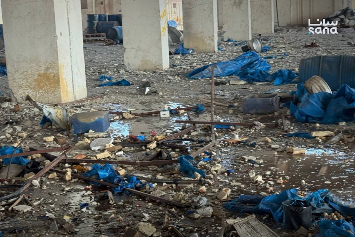 SDF tunnel complex has also been uncovered beneath the Yarubiyah border crossing with Iraq (Eastern Hasakah)