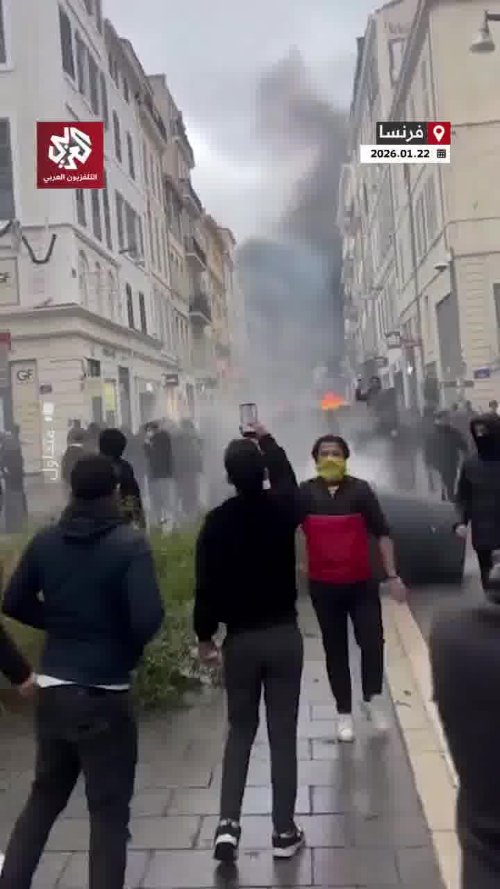 Clashes and riots broke out between French police and pro-Kurdish demonstrators in Marseille, France.