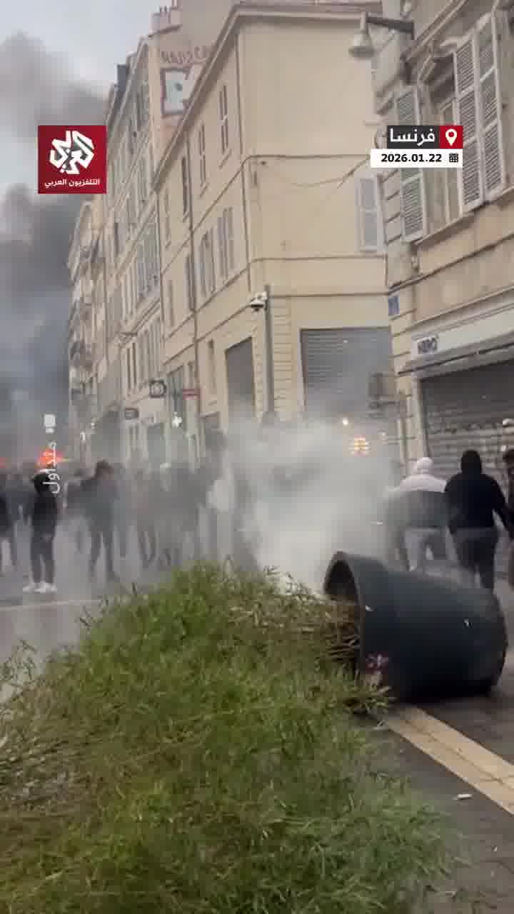 Clashes and riots broke out between French police and pro-Kurdish demonstrators in Marseille, France.