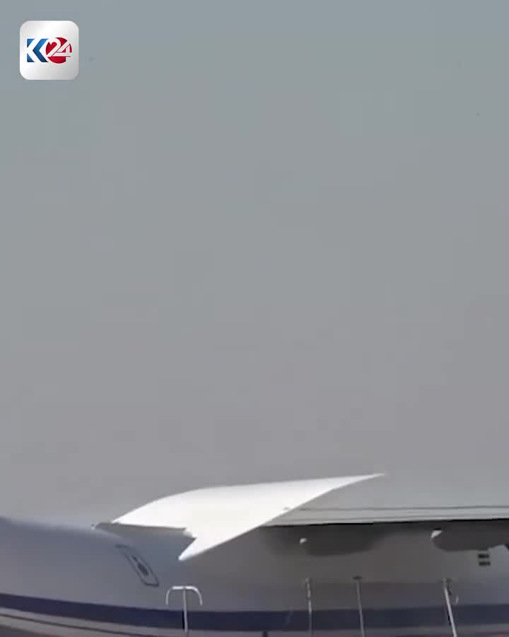 Syria: Russian troops filmed loading cargo into a transport plane at Qamishli Airbase this morning, as they are evacuating the region (SDF/YPG-held territory)