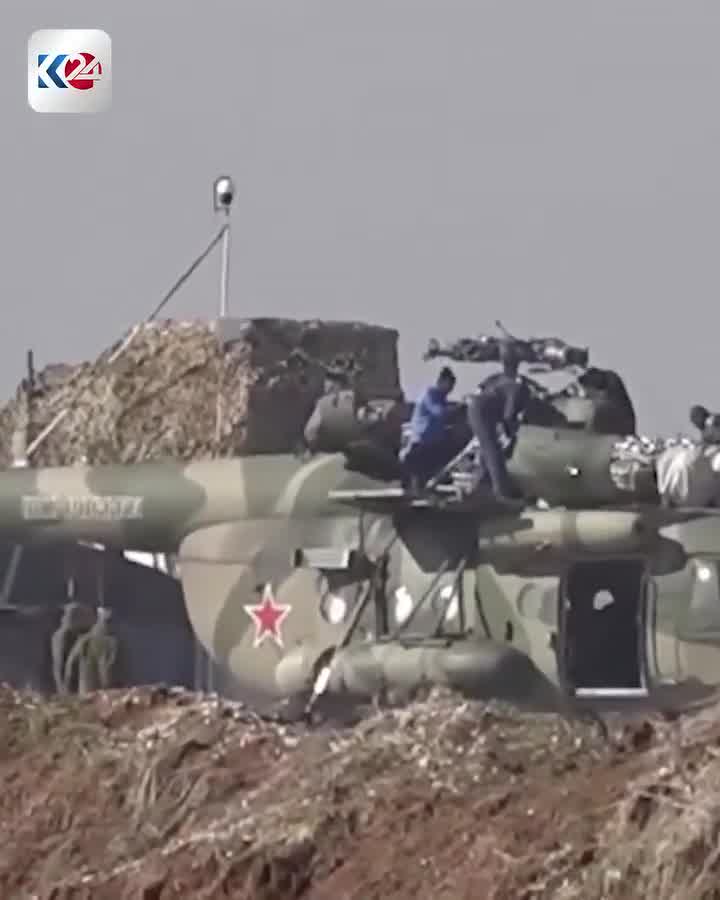 Syria: Russian troops filmed loading cargo into a transport plane at Qamishli Airbase this morning, as they are evacuating the region (SDF/YPG-held territory)