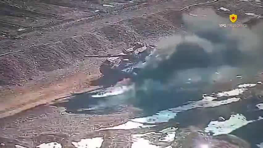 YPG and YPJ fighters reportedly destroyed several tanks and armored vehicles belonging to govt-linked forces on the Çelebiyê line in southeastern Kobane countryside