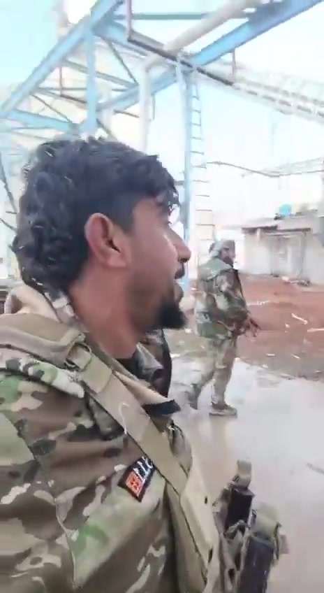 The Syrian Army has cleared the Lafarge cement factory area south of Kobane/Ayn al-Arab from SDF 