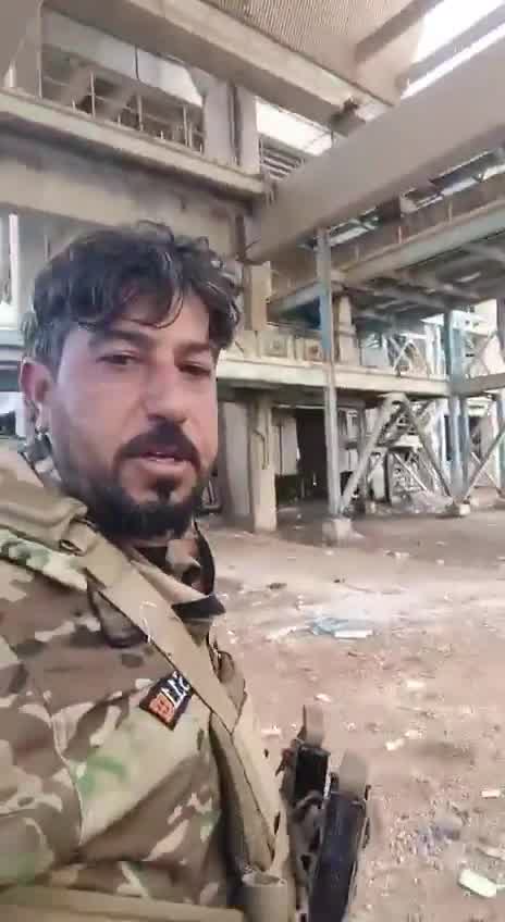 The Syrian Army has cleared the Lafarge cement factory area south of Kobane/Ayn al-Arab from SDF 