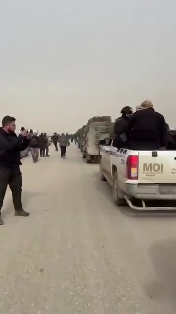 Public security forces are present on the outskirts of the city of Hasakah, ready to enter according to the agreement between SDF and the Syrian state.