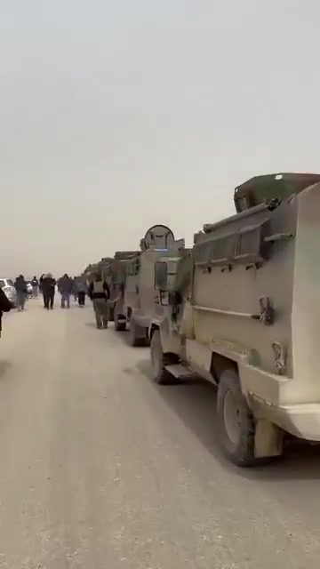 Public security forces are present on the outskirts of the city of Hasakah, ready to enter according to the agreement between SDF and the Syrian state.