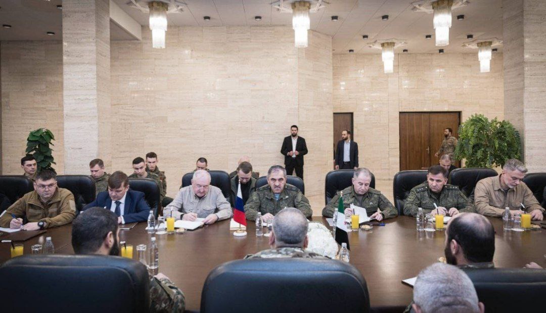 Damascus – A Russian military delegation in Syria
