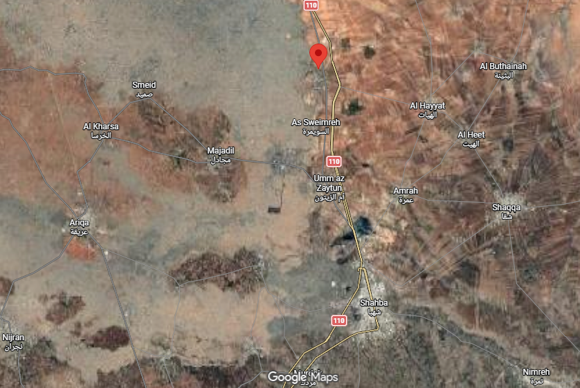 Syria: 4 people from Suwayda province were shot dead tonight in Metuna - area under Government control - after they were granted the necessary authorization(s) to harvest olives in the village