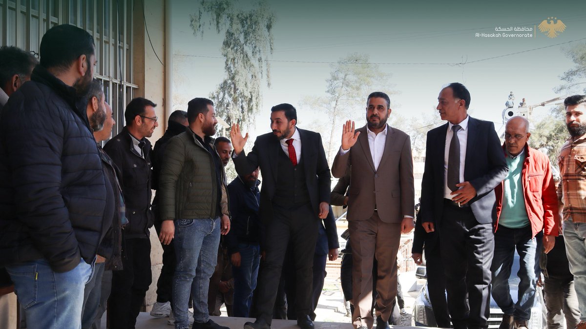 Syria: step by step, the agreement between Damascus and SDF is being implemented. Today, the Hasakah Post Office was handed over to the Government