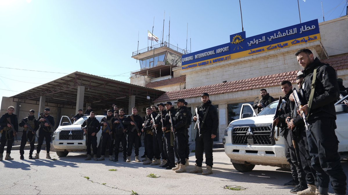 Syria: step by step, the agreement between Damascus and SDF is being implemented. Today, the Hasakah Post Office was handed over to the Government