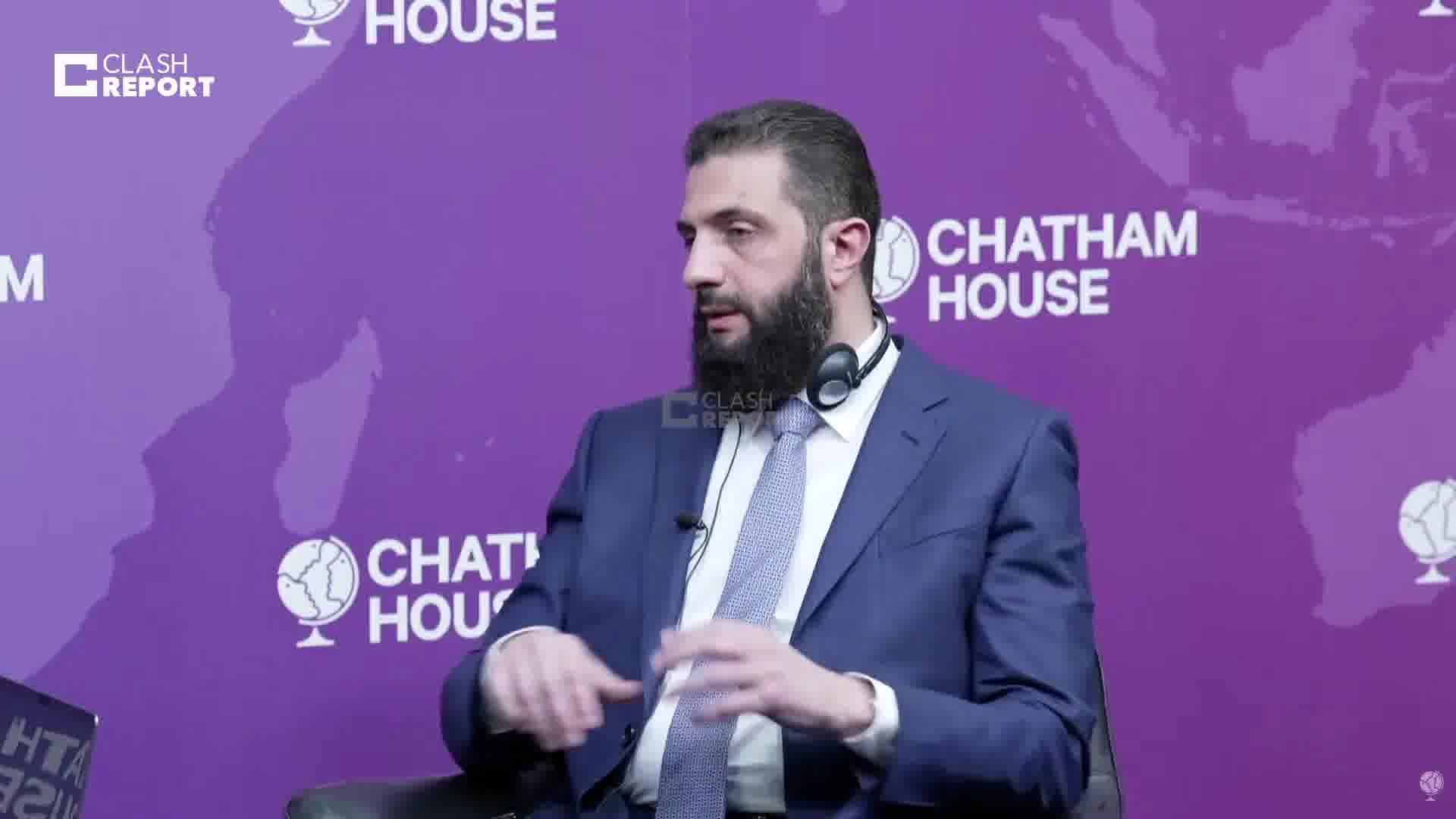 Syrian President Ahmad al-Sharaa on Israel:  Israel dealt with Syria in a negative way bombing locations and violating the 1974 agreement.  We tried dialogue — indirect and direct negotiations — and reached good points, but the Israelis changed their opinion at the last minute