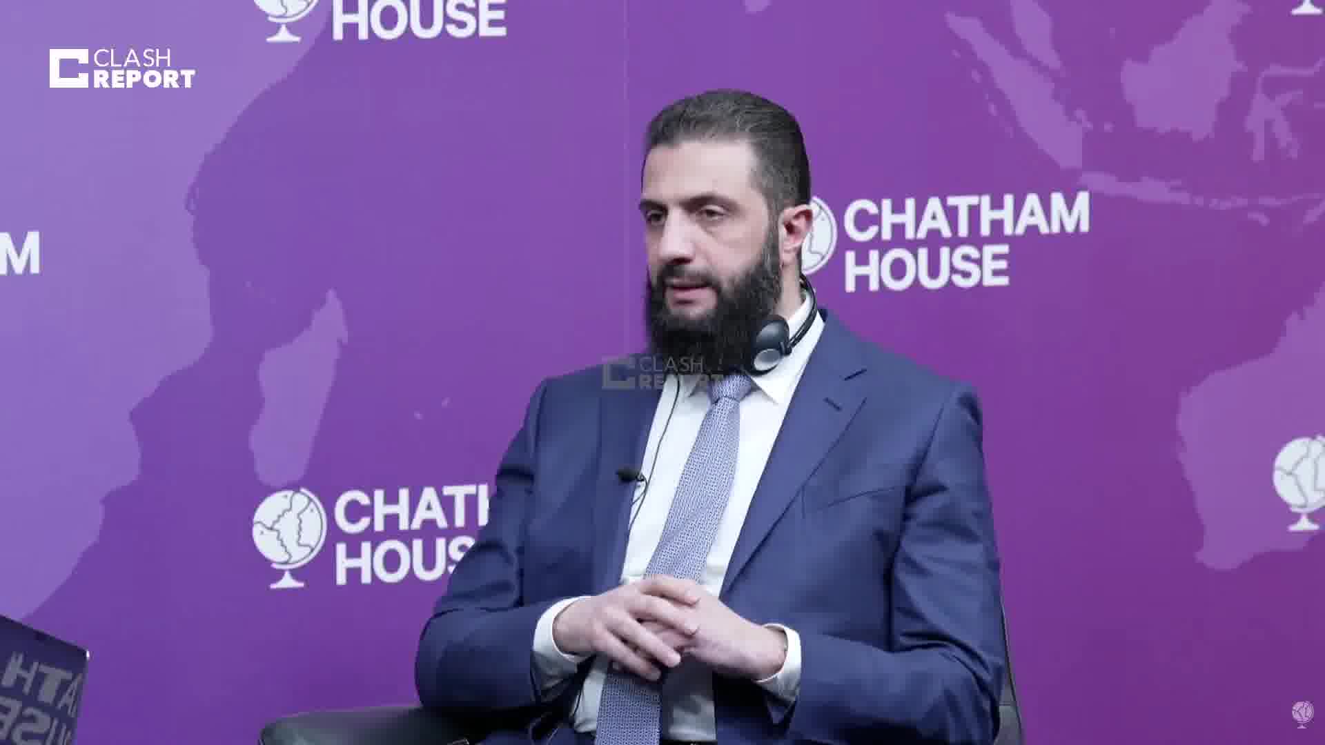 Syrian President Ahmad al-Sharaa on Israel:  Israel dealt with Syria in a negative way bombing locations and violating the 1974 agreement.  We tried dialogue — indirect and direct negotiations — and reached good points, but the Israelis changed their opinion at the last minute