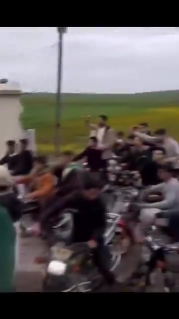 The Security forces blocked a significantly larger group of anti-Israel protesters in Daraa province who were attempting to reach the border/Golan, forcing them to turn back