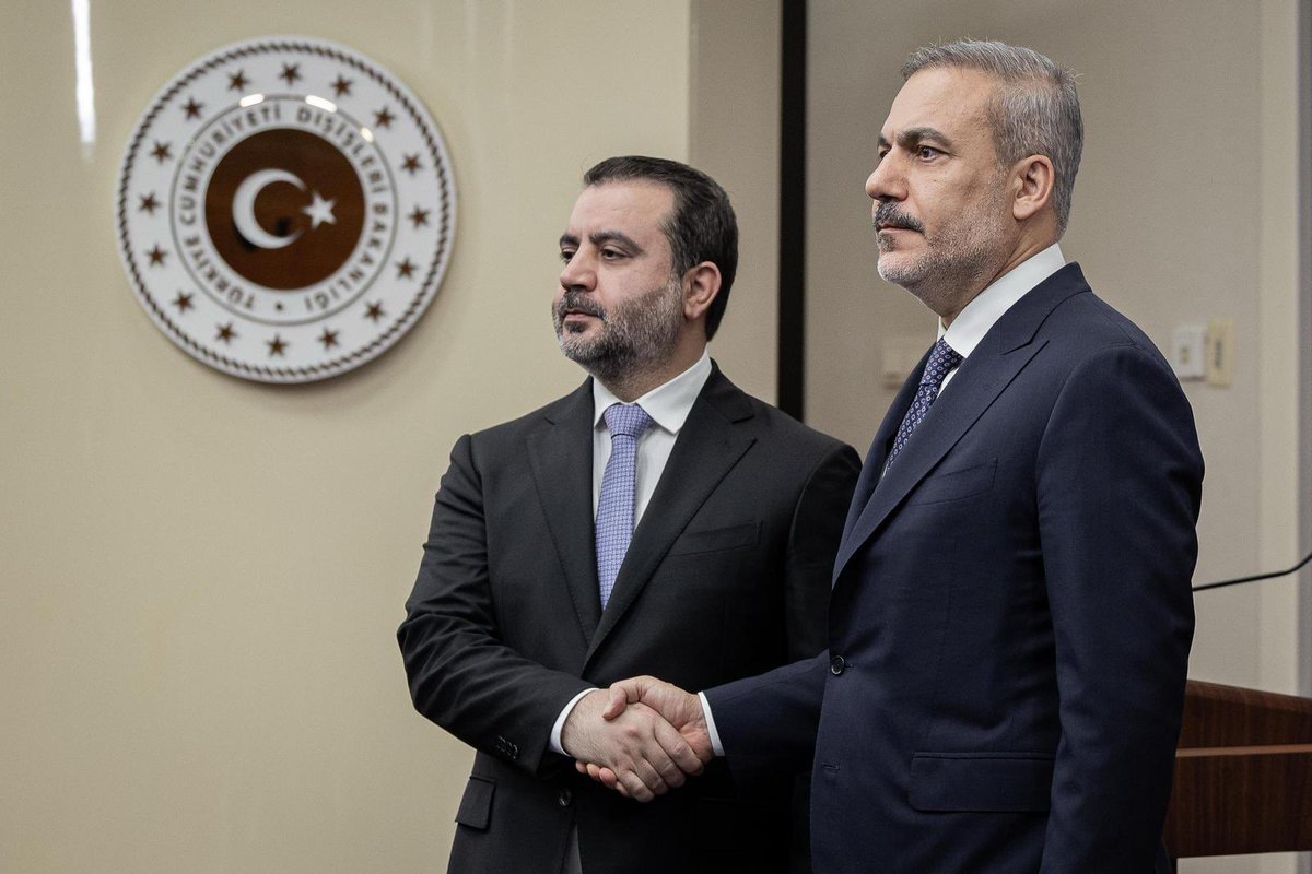 Syrian Foreign Minister Shaibani is visiting Ankara today