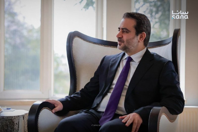 Foreign Minister Asaad Hassan al-Shaibani met in Ankara with US Special Envoy to Syria Thomas Barrack, where they discussed regional and international developments and affirmed their commitment to continued coordination and consultation. (SANA)