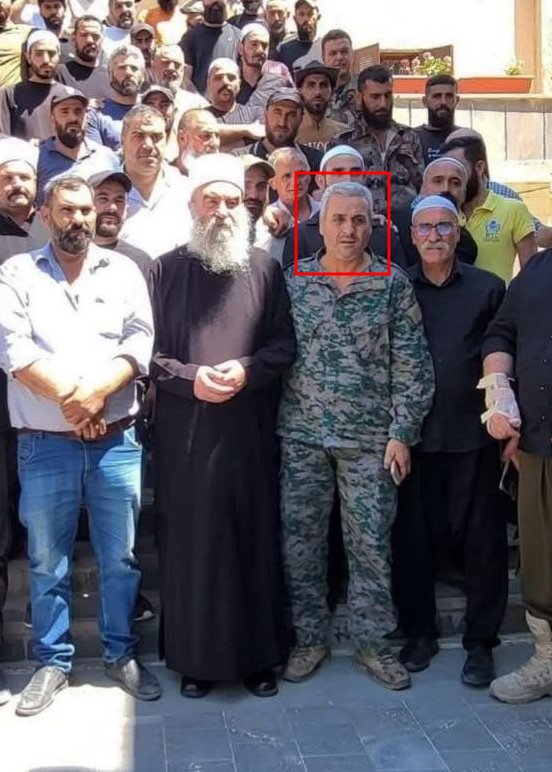 Reports are emerging that the commander of Hijri's National Guard, former Assad's General Ghoutani, has been arrested. If confirmed, this would be a major development, in response to the operation carried out today by Damascus security forces inside Hijri-held Suwayda. Groups affiliated with the National Guard in Suwayda launched a wide-scale campaign of raids and arrests, which, according to local sources, came after a wave of public discontent and fears of losing popular support, following the case of the three detainees being smuggled out.