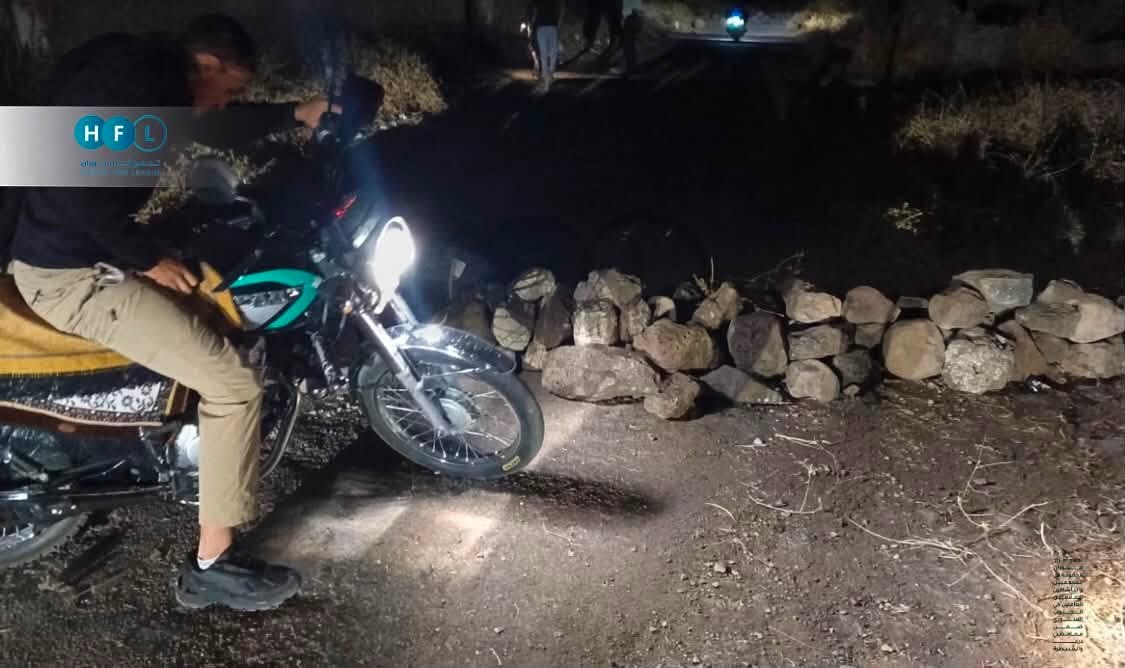Tensions continue in South Syria amid recent surge in raids carried out by Israeli soldiers in Yarmuk Basin (W. Daraa). Residents of 2 raided villages blocked a road with stones, prompting Israeli troops to fire warning shots