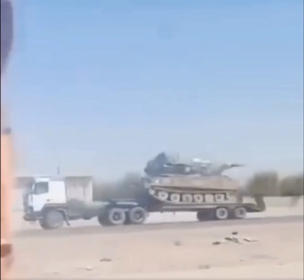 Kurdish forces (SDF) have handed over some heavy weapons it has obtained the fall of Assad regime to the Syrian government forces. The weapons include 2K12 Kub defense system, ZSU-23-4 Shilka and at least one Tochka ballistic missile launcher